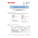 Sharp MX-6500N, MX-7500N (serv.man129) Technical Bulletin
