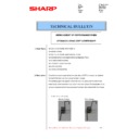 Sharp MX-6500N, MX-7500N (serv.man95) Technical Bulletin