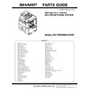 Sharp MX-6580N, MX-7580N (serv.man6) Parts Guide