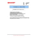 Sharp MX-B381, MX-B401 (serv.man45) Technical Bulletin