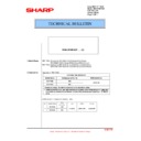 Sharp MX-B381, MX-B401 (serv.man58) Technical Bulletin