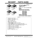 Sharp MX-DE25, MX-26, MX-27 (serv.man4) Parts Guide