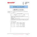Sharp MX-FN21, MX-FN22, MX-PN13 (serv.man31) Technical Bulletin