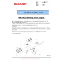 Sharp MX-FN21, MX-FN22 (serv.man27) Technical Bulletin