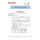 Sharp MX-FN21, MX-FN22 (serv.man28) Technical Bulletin