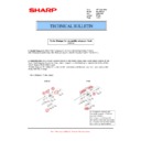 Sharp MX-FN21, MX-FN22 (serv.man29) Technical Bulletin