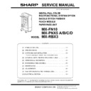 mx-fnx10 service manual