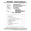 Sharp MX-FNX2 (serv.man2) Service Manual