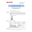 Sharp MX-FNX5 (serv.man10) Technical Bulletin