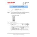 Sharp MX-FNX5 (serv.man11) Technical Bulletin