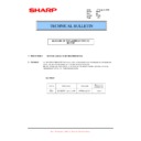 Sharp MX-FNX5 (serv.man9) Technical Bulletin