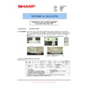 Sharp MX-FNX6 (serv.man5) Technical Bulletin