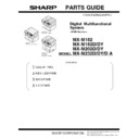 Sharp MX-M182, MX-M182D (serv.man8) Parts Guide