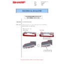 Sharp MX-M266N, MX-M316N, MX-M356N (serv.man123) Technical Bulletin