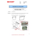 Sharp MX-M266N, MX-M316N, MX-M356N (serv.man144) Technical Bulletin