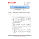 Sharp MX-M363N, MX-M363U, MX-M503N, MX-M503U (serv.man114) Technical Bulletin