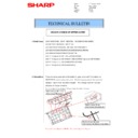 Sharp MX-M363N, MX-M363U, MX-M503N, MX-M503U (serv.man42) Technical Bulletin