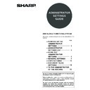 Sharp MX-M550U, MX-M620U (serv.man8) User Guide / Operation Manual