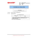 Sharp MX-M623U, MX-M753U (serv.man66) Technical Bulletin