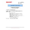 Sharp MX-M850 (serv.man101) Technical Bulletin