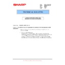 Sharp MX-M850 (serv.man94) Technical Bulletin