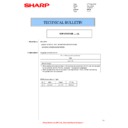 Sharp MX-NB12 (serv.man14) Technical Bulletin