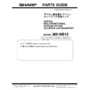 Sharp MX-NB12 (serv.man2) Parts Guide
