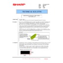 Sharp MX-PNX1A (serv.man17) Technical Bulletin