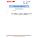 Sharp PG-A10S (serv.man35) Technical Bulletin