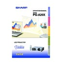 Sharp PG-A20X (serv.man24) User Guide / Operation Manual