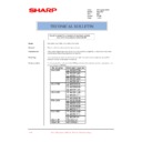Sharp PG-C45X (serv.man38) Technical Bulletin