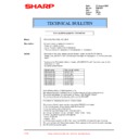 Sharp PG-C45X (serv.man42) Technical Bulletin
