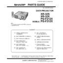 Sharp PG-F312X (serv.man9) Parts Guide