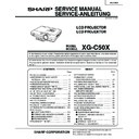 Sharp XG-C50XE (serv.man24) Service Manual