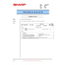 Sharp XG-C50XE (serv.man45) Technical Bulletin