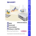 Sharp XG-NV5XE (serv.man51) User Guide / Operation Manual