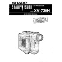Sharp XV-730H (serv.man4) User Guide / Operation Manual