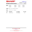Sharp 32JW-73H (serv.man34) Technical Bulletin