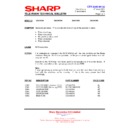 Sharp 32LF-92H (serv.man7) Technical Bulletin