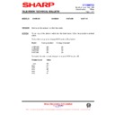Sharp 37AM-23H (serv.man11) Technical Bulletin