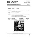 Sharp 37DT-25H (serv.man19) Technical Bulletin