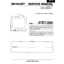 Sharp 37ET-35H (serv.man5) Service Manual
