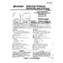 Sharp 37VT-24H (serv.man2) Service Manual
