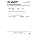 Sharp 51CS-03H (serv.man19) Technical Bulletin