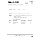 Sharp 51CS-03H (serv.man30) Technical Bulletin