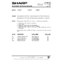 Sharp 51DS-02H (serv.man34) Technical Bulletin