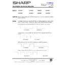 Sharp 59CS-03H (serv.man31) Technical Bulletin