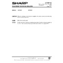 Sharp 59CS-05H (serv.man32) Technical Bulletin