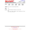 Sharp 59DS-05H (serv.man21) Technical Bulletin