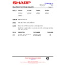 Sharp 59DS-05H (serv.man29) Technical Bulletin